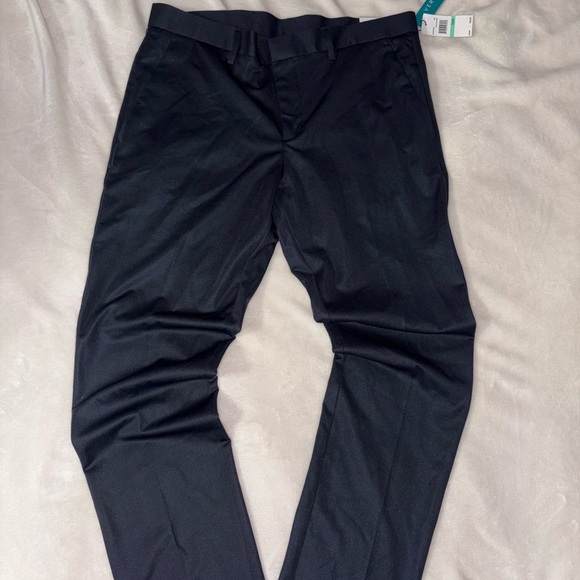 Perry Ellis Classic Black Dress Pants - Picture 1 of 4